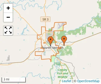 Area schools map